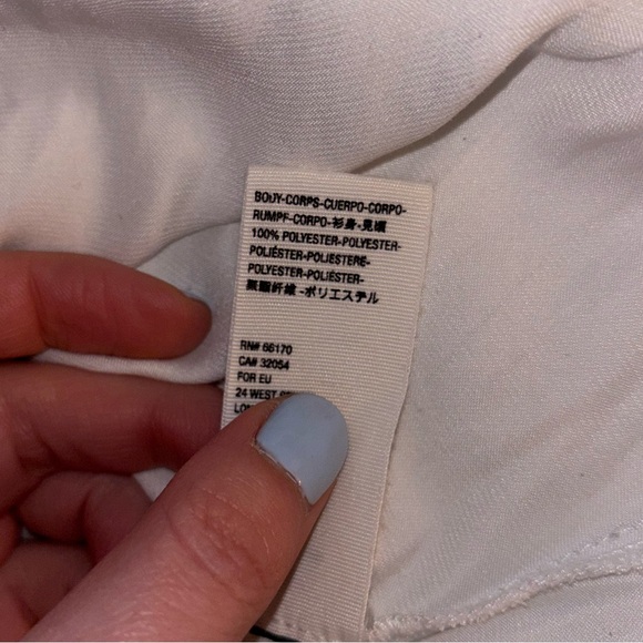 Free People Positano Printed Peasant Top - Picture 7 of 9